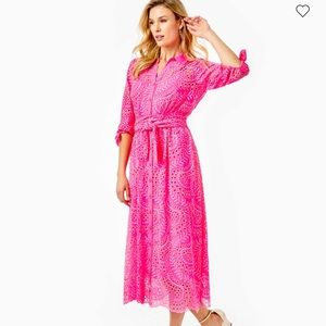 Lilly Pulitzer Amrita Midi Shirtdress